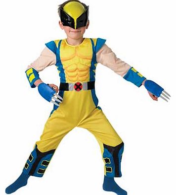 Rubies Wolverine Dress Up Outfit - 3-4 Years