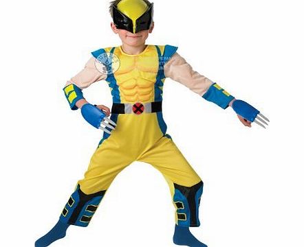 Rubies Wolverine Dress Up Outfit - 5-6 Years