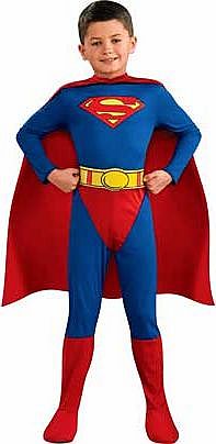 Superman Dress Up Outfit - 3-4 Years