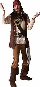 Pirates of the Caribbean Jack Sparrow Costume