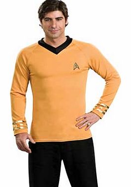 Rubies Star Trek Captain Kirk Gold Shirt - 38-40 Inches