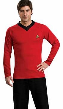 Star Trek Deluxe Scotty Red Shirt - 38-40 Inches