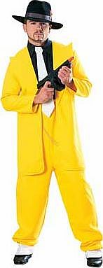 Yellow Zoot Suit Costume - 42-46 Inches