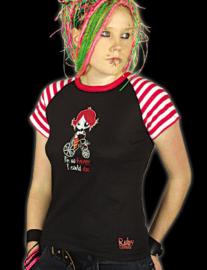 Ruby Gloom Im So Happy Raglan T-shirt