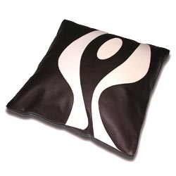 45cm Real Leather Woman cushion