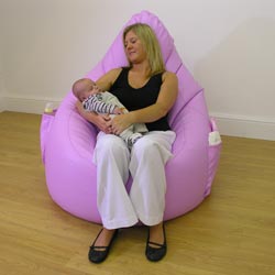 rucomfy maternity/pregnancy teardrop chair beanbag