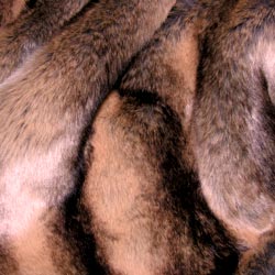 Peach Chinchilla Slouchbag Extra Large faux fur