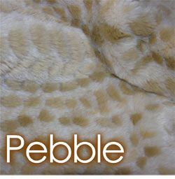 Pebble Faux Fur Cushion