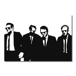 Reservoir Dogs Four Canvas