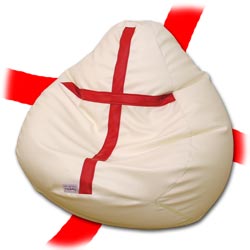 rucomfy St George`s Cross Slouchbag Extra Large Beanbag