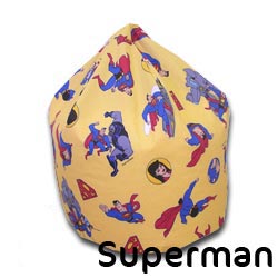 rucomfy Superman Didibag Beanbag NEXT*DAY DELIVERY