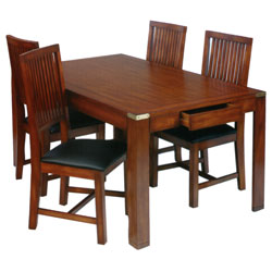 Ruddiman Military - Dining Table & 4 Chairs