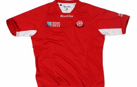 Kooga Georgia Rugby World Cup Shirt 2011