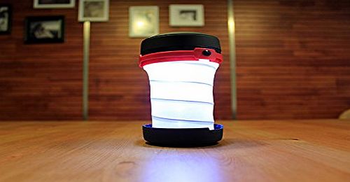 RUN superbright Portable Outdoor LED Camping Lantern - 3LED Light Battery Powered, Water Resistant, Home, camping, emergencies, Hurricanes, tents lamp Lighting (red)
