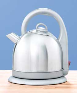 Brushed Stainless Steel Dome Kettle