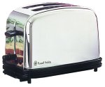 RUSSELL HOBBS Classic 2 Slice Toaster Polished Stainless Steel