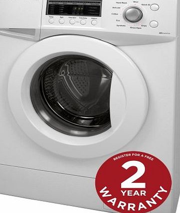 Russell Hobbs Freestanding RHWM81400DIDW 8KG Family Size White 1400 Spin Direct Drive Inverter Washing Machine - F