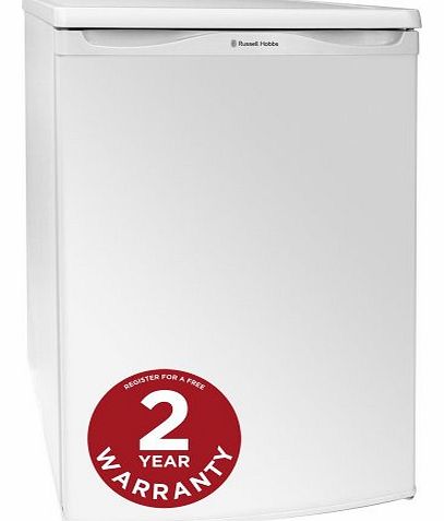 Russell Hobbs RHUCFZ55 55cm Wide White Under Counter Freezer - Free 2 Year Warranty*