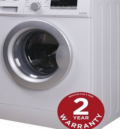 Russell Hobbs RHWM712 7kg 1200 spin White Washing Machine - Free 2 Year Warranty*