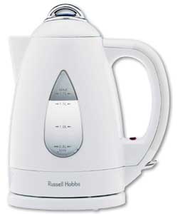 Russell Hobbs White and Chrome Montana Kettle