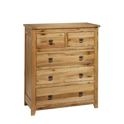 Rustic Oak Bedroom Range Rustic Oak Chest 2 3