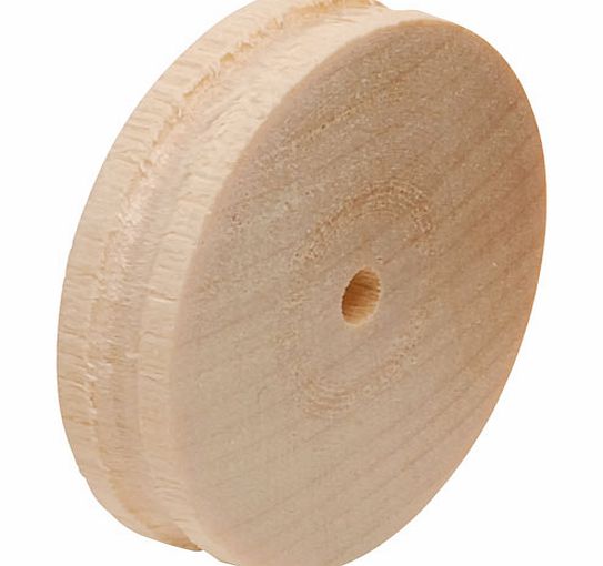 RVFM Wooden Pulleys 40mm Pack of 10 37-0409