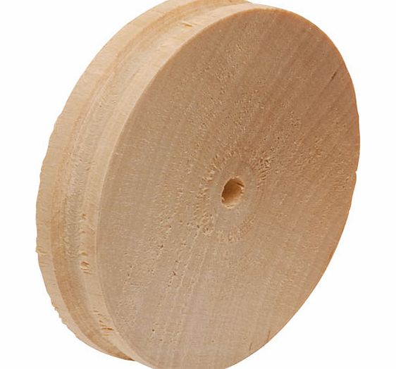 RVFM Wooden Pulleys 50mm Pack of 10 37-0411
