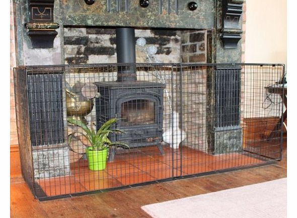 Original Fire guard with Extension - Width 214cm