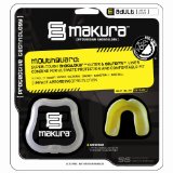 Makura Mouthguard / Gum Shield - Solar Yellow/Ice Clear - Adult **FREE UK DELIVERY**