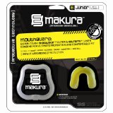 Makura Mouthguard / Gum Shield - Solar Yellow/Ice Clear - Junior **FREE UK DELIVERY**