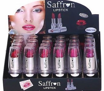 Lipstick -Enriched With Vitamins A. C .E (Set of 6 Saffron Matte Finish Colour Lipstick
