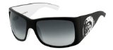 Diesel DS 0092 Sunglasses OIL(7Z) NERO BIANC (GREY SF) 64/17 Extra Large