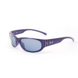Ray Ban Junior Sunglasses RJ 9034 S DARK BLUE TRANSPARENT(oz)