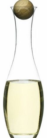 Wine/Water Carafe with Oak Stopper