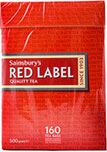 Sainsburys Fairtrade Red Label Quality Tea Bags