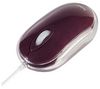 Crystal optical mouse - USB 2.0 - aubergine