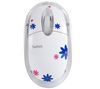 M80X Wireless Notebook Mouse - fashion flower