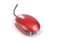 Optical Notebook Mouse Metallic Red