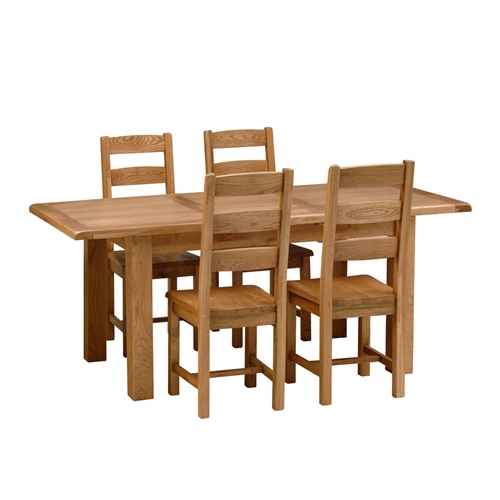 150-200cm Ext. Dining Set with 4