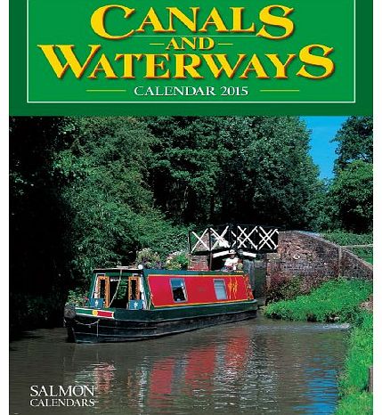 Canals & Waterways Medium Wall Calendar 2015