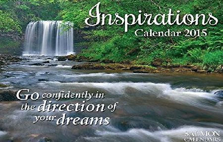 Salmon Inspirations Small Wall Calendar 2015