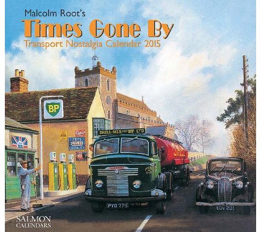 Salmon Malcolm Roots Times Gone By Transport Nostalgia Large Wall Calendar 2015