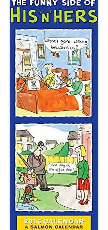 Salmon The Funny Side Of His N Hers Slim Appointment Calendar 2015