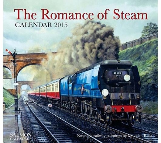Salmon The Romance Of Steam Large Wall Calendar 2015