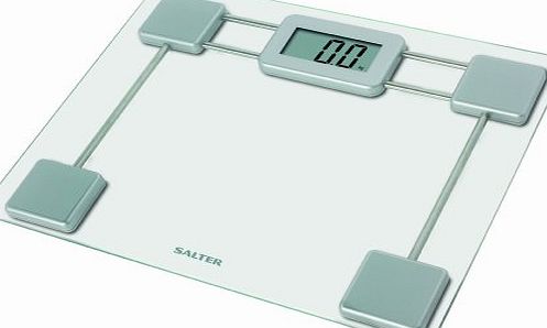 Salter 9081 SV3R Compact Glass Digital Bathroom Scale
