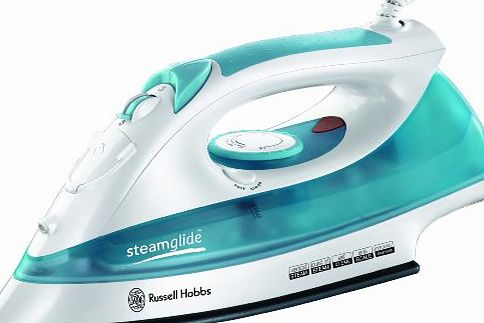 Salton Europe Limited Russell Hobbs 15081 Steamglide Iron - 2400 W - White and Blue
