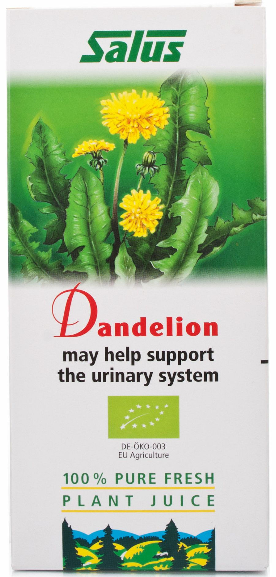 Salus Dandelion Organic Fresh Plant Juice