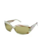 Gancini Swarovski Crystal Sunglasses