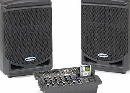 SAMSON  SAXP308I Expedition Portable 300W Lightweight PA System with iPod Dock