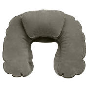 inflatable travel pillow, graphite